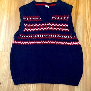 Janie and Jack knitted sweater vest